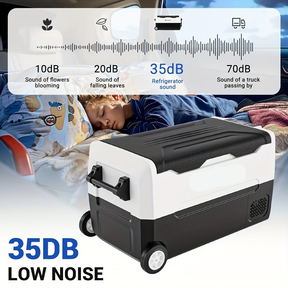 Draagbare Koelbox – Auto Koelbox – 12V Koelbox – Vriesbox – Compacte Koelbox – 35L – Dual-Zone Koeling