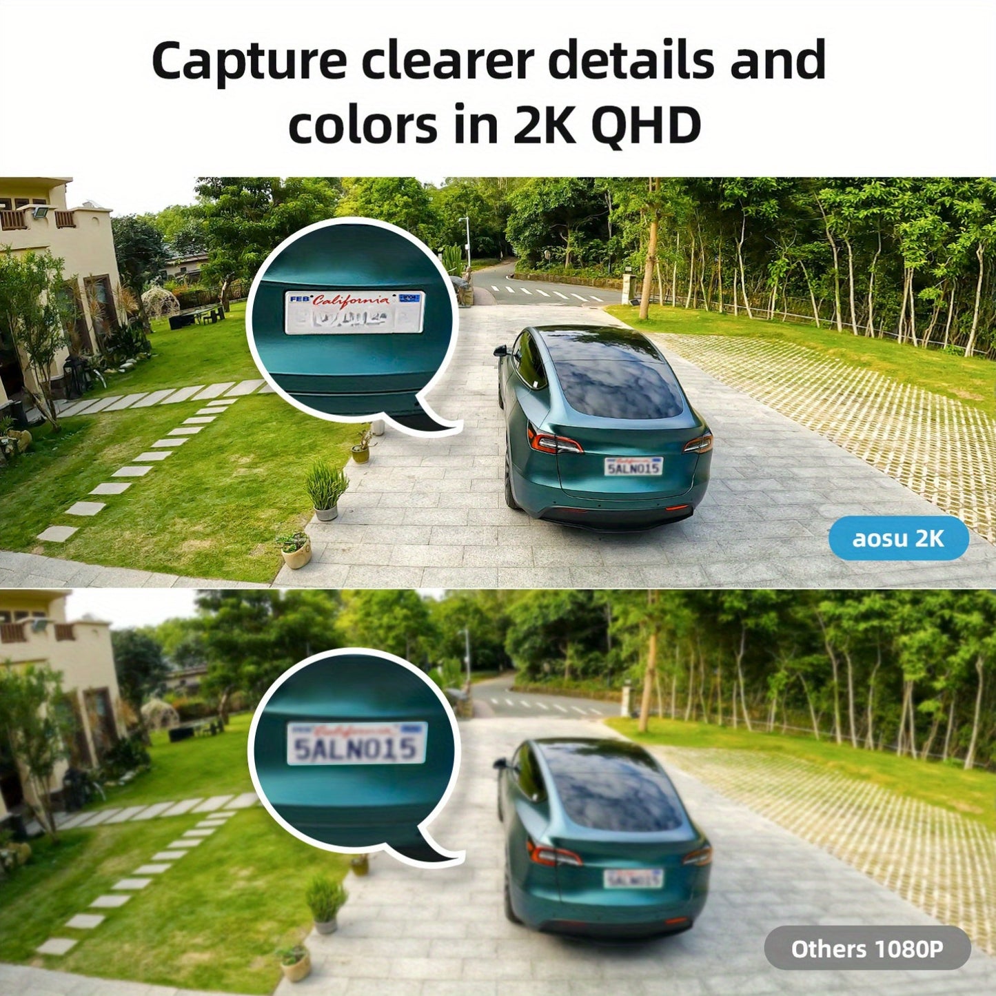 Draadloos Beveiligingssysteem – Beveiligingscamera’s – Buitencamera’s – Camerabewaking – Zonne-energie Camera’s – 4 Camera’s + Basisstation – 2K QHD Resolutie – 166° Ultra-brede Kijkhoek