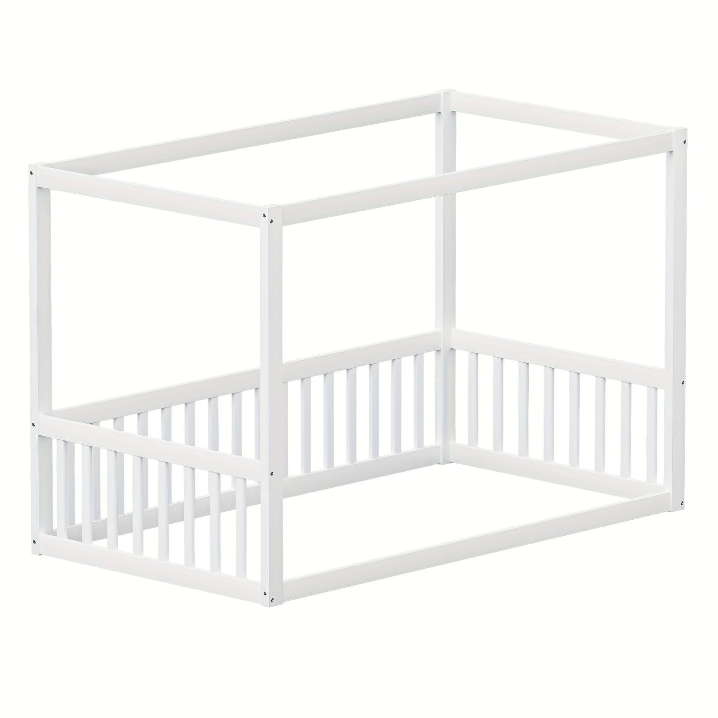 Canopy Bed 90 X 200cm, Bed Frame
