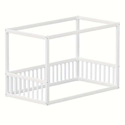 Canopy Bed 90 X 200cm, Bed Frame