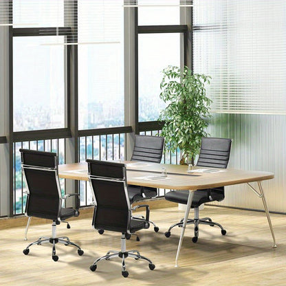 Ergonomische Bureaustoel – Bureaustoel – Kantoorstoel – Werkstoel – Stoel – Metalen Frame – Verstelbare Hoogte & Rugleuning – Memory Foam – Gemakkelijk Schoon Te Maken