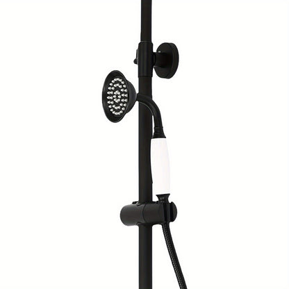 Regendouche Set – Douchepaneel – Handdouche – Douchekop – Douchekraan – Roestvrij Staal – 3 Waterstanden – 360° Draaibaar