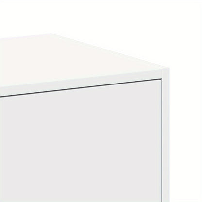 Apotheekkast – Medicijnkastje – Badkamerkast – Opbergkast – Houten Kast – Wit – 30x41x144,5 cm – Gefineerd Hout – Slank Hoog Model