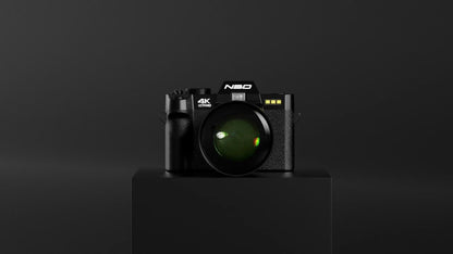 Digitale Camera – Vlogcamera – Fotocamera – Compactcamera – Wifi Camera – 48MP Sensor – 4K Videoopname – Roze Variant