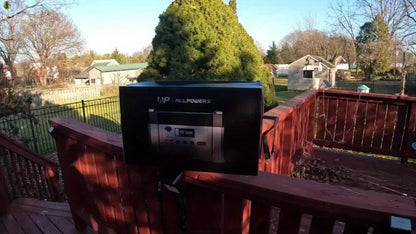 ALLPOWERS Portable Power Station 2400 W (4000 W Surge) AC Sockets 1451 Wh Battery MPPT Solar Generator Mobile Power Storage for Motorhome Camping DIY Emergency Generator RV Home Emergency