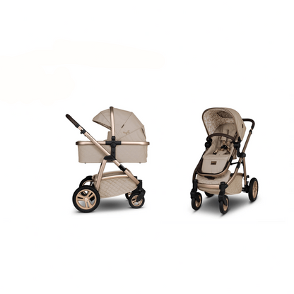 Kinderwagen – Buggy – Wandelwagen – Reiswieg – Babywagen – 3-in-1 Multifunctioneel – Optimale Vering en Schokabsorptie