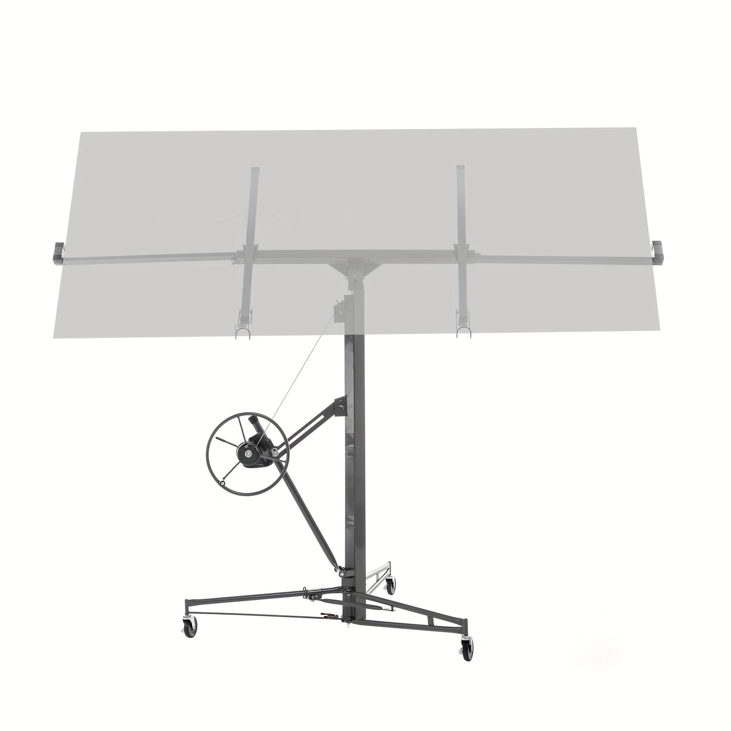 Panelenlift – Gipsplaatlift – Platenlift – Montagehulp – Plaatlift – Verstelbaar Tot 470 cm – Draagvermogen 68 kg – Inklapbaar – Kantelbaar 60°