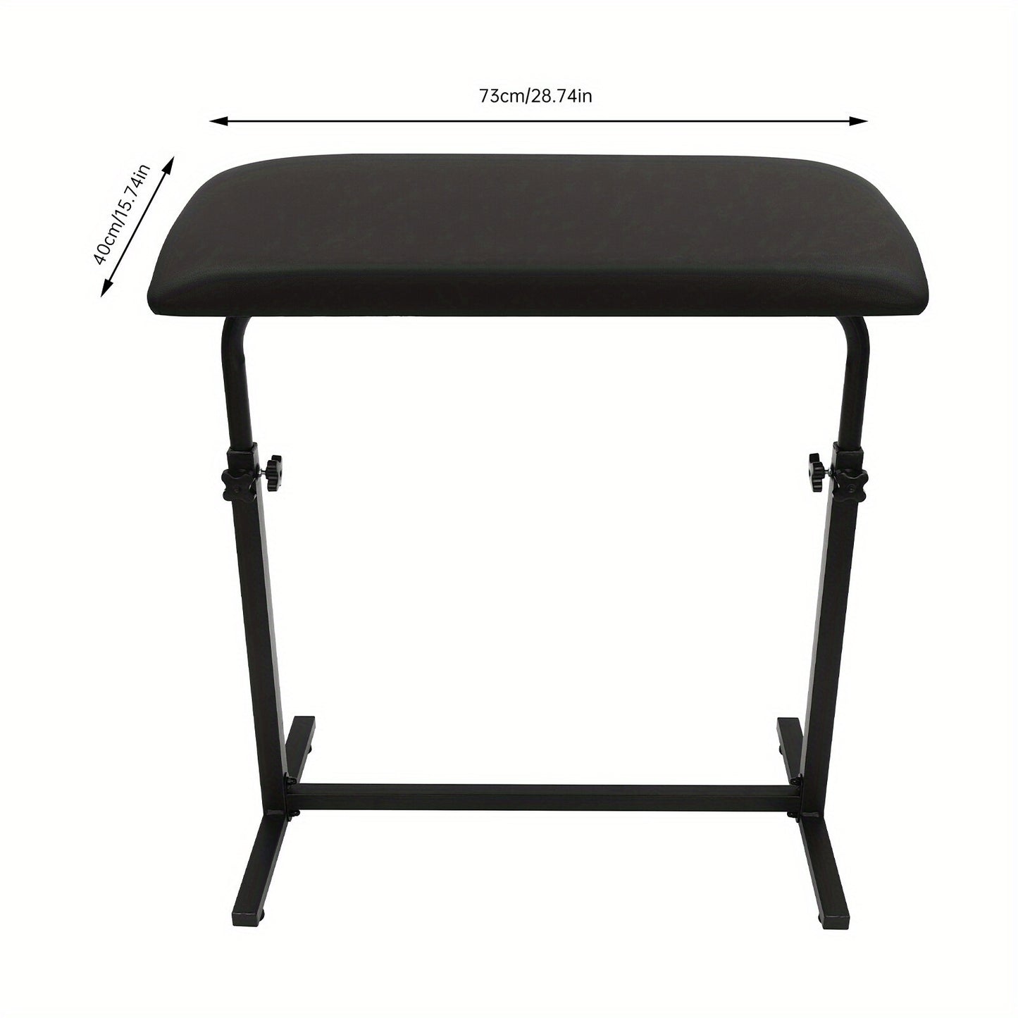 Heavy-Duty Adjustable Tattoo Arm & Leg Rest Stand with Large Sponge Pad - 340° Rotatable, 66.98-100.0cm Height, 176.4 Capacity, Sturdy Iron/PVC & -Slip Base for Tattoo Studios, Salons, Use - Portable, Easy Assembly, Modern B