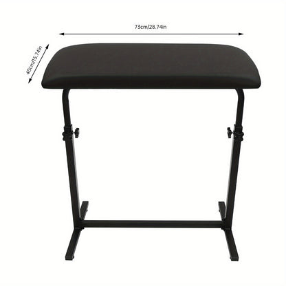 Heavy-Duty Adjustable Tattoo Arm & Leg Rest Stand with Large Sponge Pad - 340° Rotatable, 66.98-100.0cm Height, 176.4 Capacity, Sturdy Iron/PVC & -Slip Base for Tattoo Studios, Salons, Use - Portable, Easy Assembly, Modern B