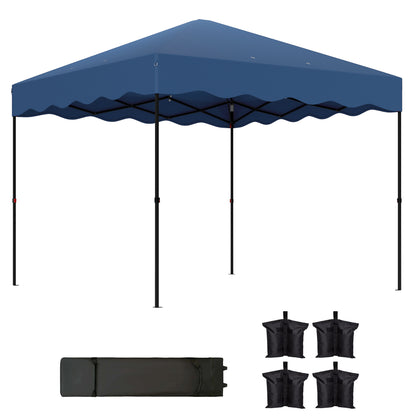 Partytent – Paviljoen – Feesttent – Tuinent – Vouwtent – 3x3 Meter – Waterdicht Oxford Stof Met UPF50+ UV-Bescherming