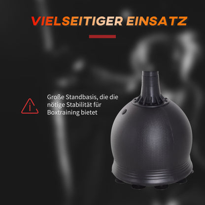 Bokszak – Boksmachine – Boksbal – Bokspaal – Boksstoel – Staand – 165 cm Hoog – Robuust IJzerframe Met Zuignapvoet