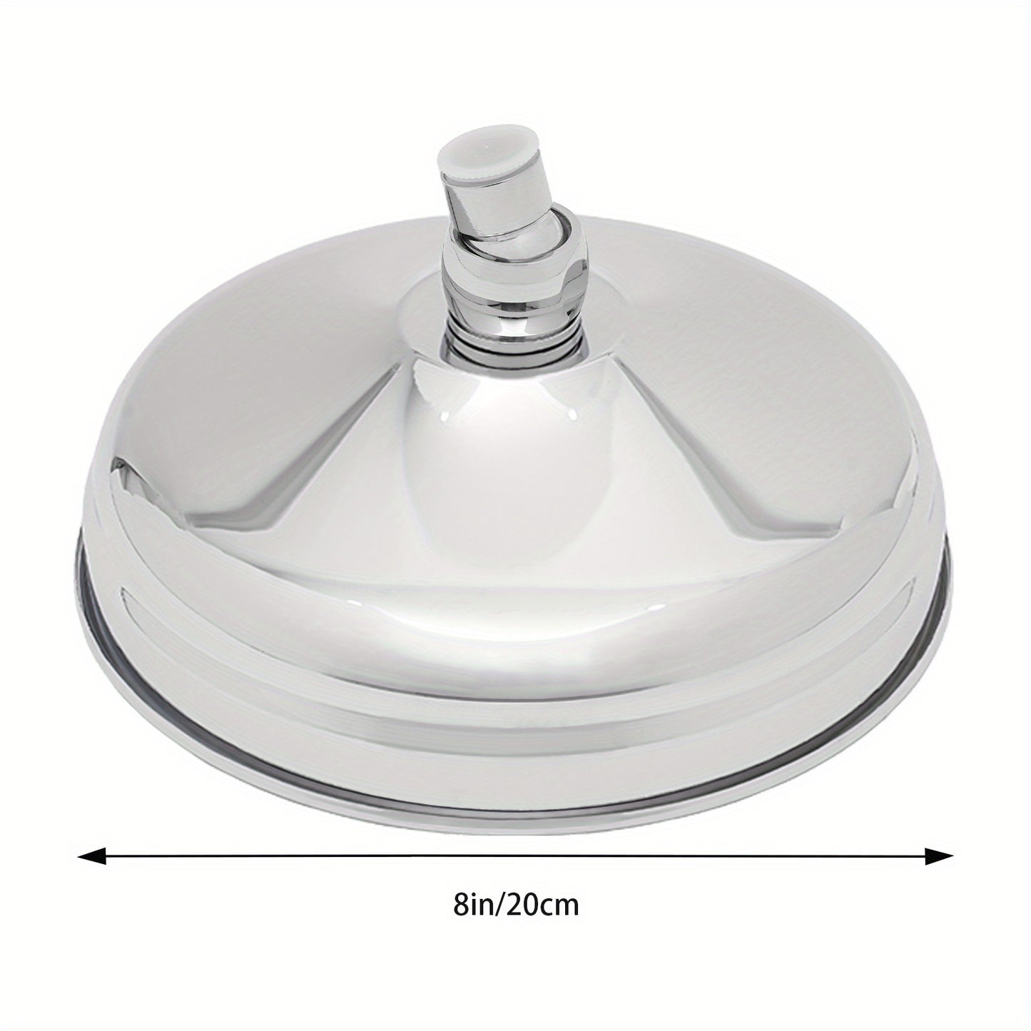 Douchepaneel – Douche Systeem – Douche Set – Regendouche – Bad Douche – 8 Inch Regendouchekop – 360° Draaibare Handdouche – Roestvrij Staal – Eenvoudige Wandmontage