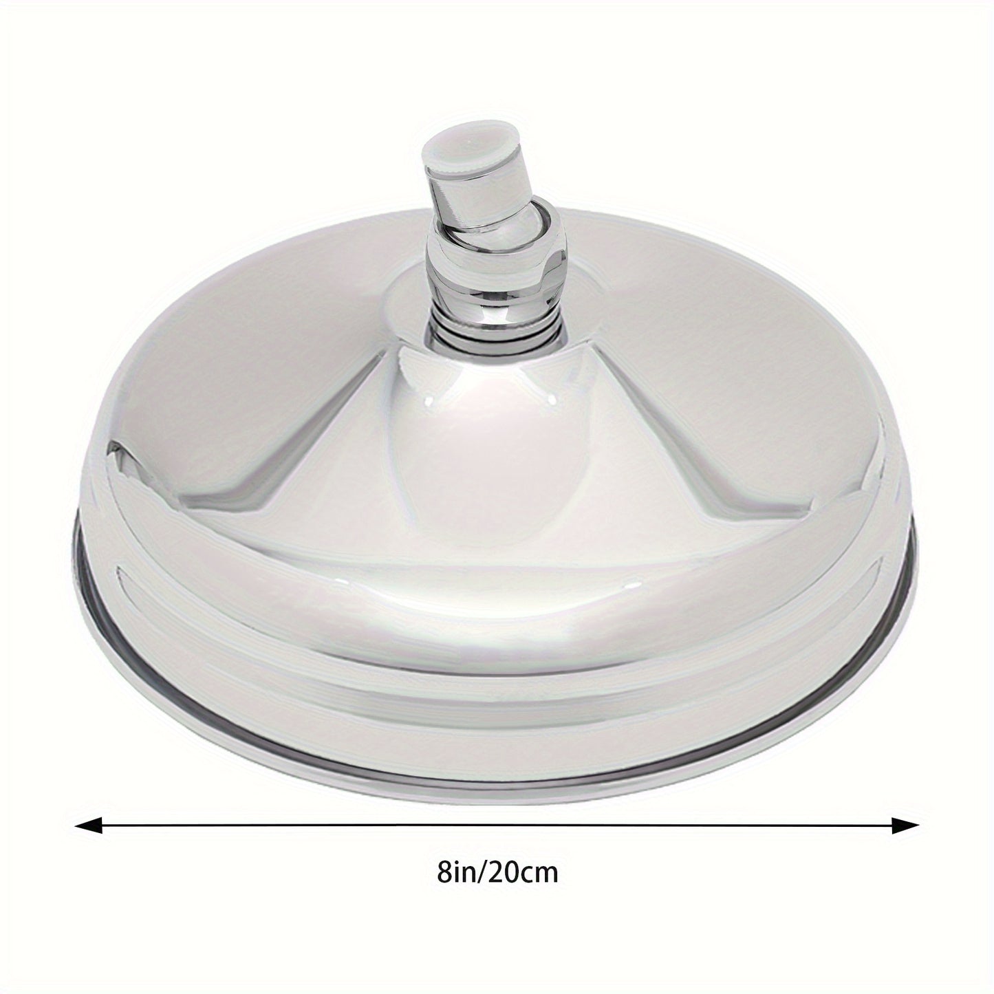 Douchepaneel – Douche Systeem – Douche Set – Regendouche – Bad Douche – 8 Inch Regendouchekop – 360° Draaibare Handdouche – Roestvrij Staal – Eenvoudige Wandmontage