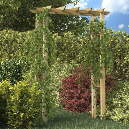 Rozenboog – Tuinboog – Klimbogen – Bloemboog – Archedoorgang – Hout Geïmpregneerd – Duurzaam Weerbestendig – 150x60x204 cm Stevig