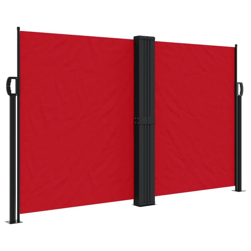 Uitschuifbare Windscherm – Windscherm Balkon – Terras Windscherm – Windblocker – Compact Design – Stevig Polyester Frame - QUORE