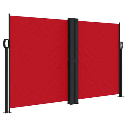 Uitschuifbare Windscherm – Windscherm Balkon – Terras Windscherm – Windblocker – Compact Design – Stevig Polyester Frame - QUORE