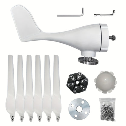 Windturbine Huishouden – Windgenerator – Windmolen – Windenergie Generator – Horizontale As Turbine – 24V 5-Blads – Laag Geluid – Laag Windstartvermogen