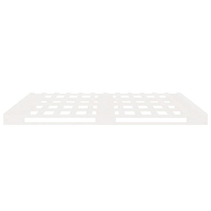 Bedframe – Ledikant – Slaapkamerset – Houten Bed – Grenen Bed – Massief Grenenhout – Wit – 180x200 cm – Stevig & Duurzaam