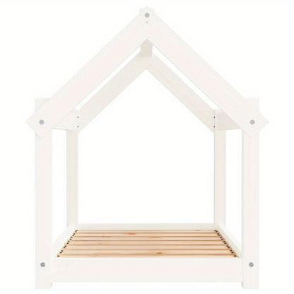 White Dog Bed 81x60x70cm Spacious and Transparent Clean and Beautiful Comfortable and Breathable Sturdy and Durable Versatile for Home Suitable for Small-Medium Dogs, Dog Bed Cosy, Extra Large Dog Beds, Elevated Pet Bed, Heav