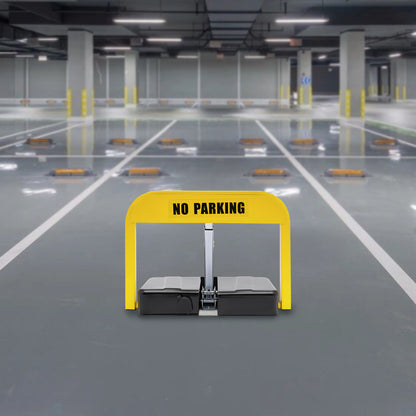 Wielklem – Parkeerbeveiliger – Auto Blokkering – Parkeerpaal – Parkeerplaats Slot – Aluminiumlegering – Afstandsbediening – Snelle Vergrendeling in 3 Seconden