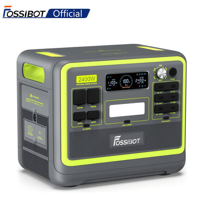 Powerbank – Power Station – Mobiele Batterij – Draagbare Generator – Externe Accu – 2048Wh Capaciteit – 2400W Outputvermogen