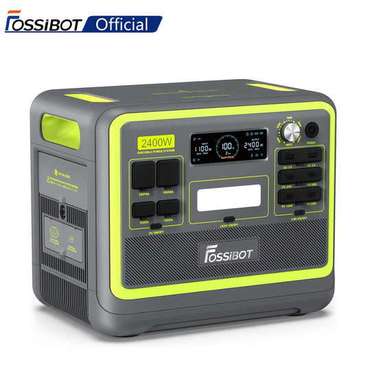 Powerbank – Power Station – Mobiele Batterij – Draagbare Generator – Externe Accu – 2048Wh Capaciteit – 2400W Outputvermogen
