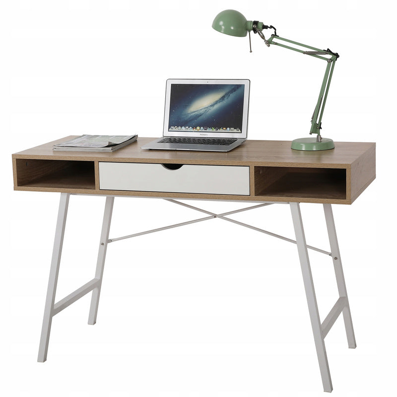 Bureau – Schrijftafel – Computertafel – Werkplek – Meubel – Modern Design – Ruim Werkblad – Grote Lade