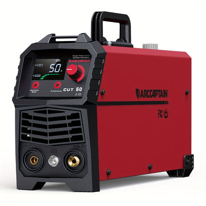 Plasma Snijder – Plasma Cutter – Metaalsnijder – Snijmachine – IGBT Inverter Snijder – Dual Voltage 110V/220V – Snijdikte Tot 1/2 Inch – Ingebouwde Luchtcompressor Zonder Externe Compressor