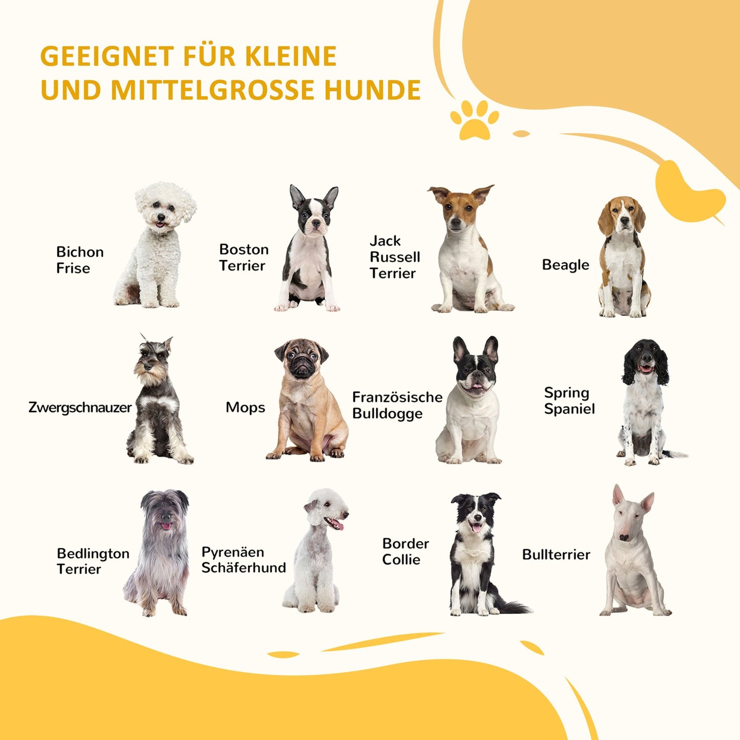 Hondenhek – Hondenbarrière – Veiligheidshekje – Huisdierscheiding – Traphekje – Houten Vrijstaand – Verstelbaar 113-166 cm – Inklapbare Deur