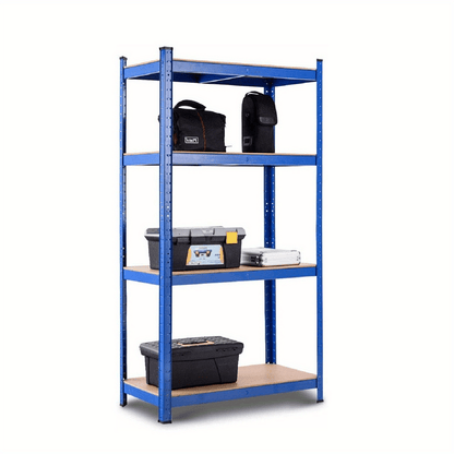Heavy-Duty Stelling – Opslagrek – Metaal Rek – Werkplaats Rek – Kelder Rek – 720 Kg Draagkracht – 80 x 40 x 160 cm – Boltless Montage