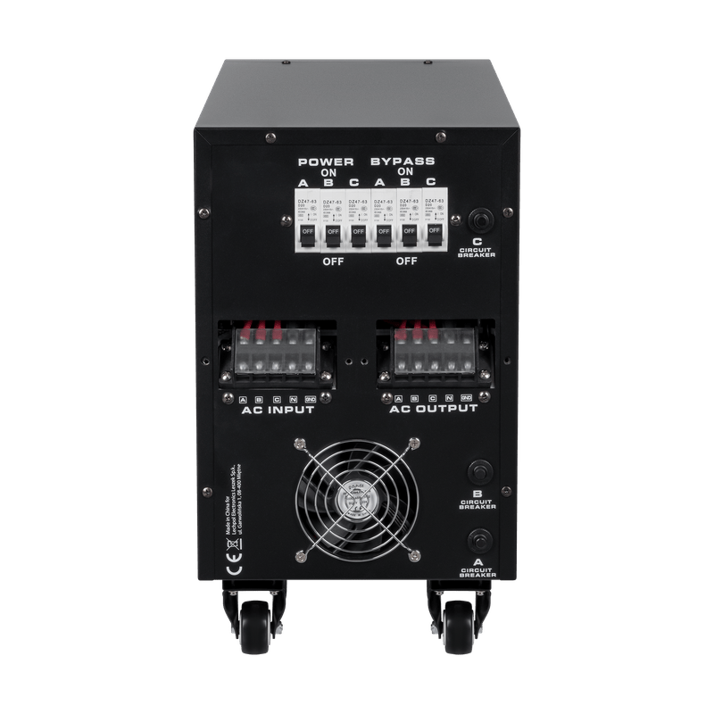 Spanningsstabilisator – Voltage Regulator – Spanningsregelaar – Driefasenspanningsregelaar – Voltage Stabilizer – Automatische Driefasige Stabilisatie – Nauwkeurige 230V ±3% Uitgang – Ingebouwde Fasebewaking Veiligheid