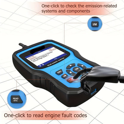 OBD2 Diagnoseapparaat – Foutcode Scanner – Auto Scanner – Diagnoselezer – Auto Diagnose Tool – Volledige Systeemdiagnose Voor VAG – EPB Reset & Accuregistratie Zonder Batterij
