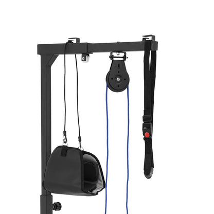 Steunbeugel Staande Hulp – Staande Steun – Opstaan Beugel – Verstelbare Handgreep – Mobiliteitshulp Zwart – Verstelbaar 130-175 cm – Stabiel Stalen Frame