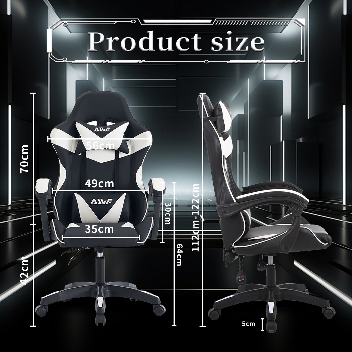 Gaming Chairs, Breathable Office Chairs, Ergonomic Computer Chairs, Wide Seats, Linked Armrests, High Backrests, Computer Chairs, 135° Reclining Chairs, Silent Casters, Height Adjustable,,Study Chairs, Comfortable Seating, E