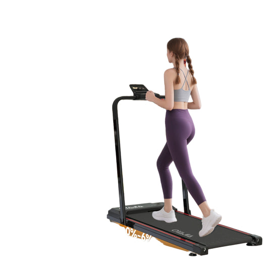 Loopband – Wandelband – Walking Pad – Hometrainer – Treadmill – Inklapbaar met Handgrepen – 37,5x90 cm Loopsoppervlak – Afstandsbediening & App Connectivity