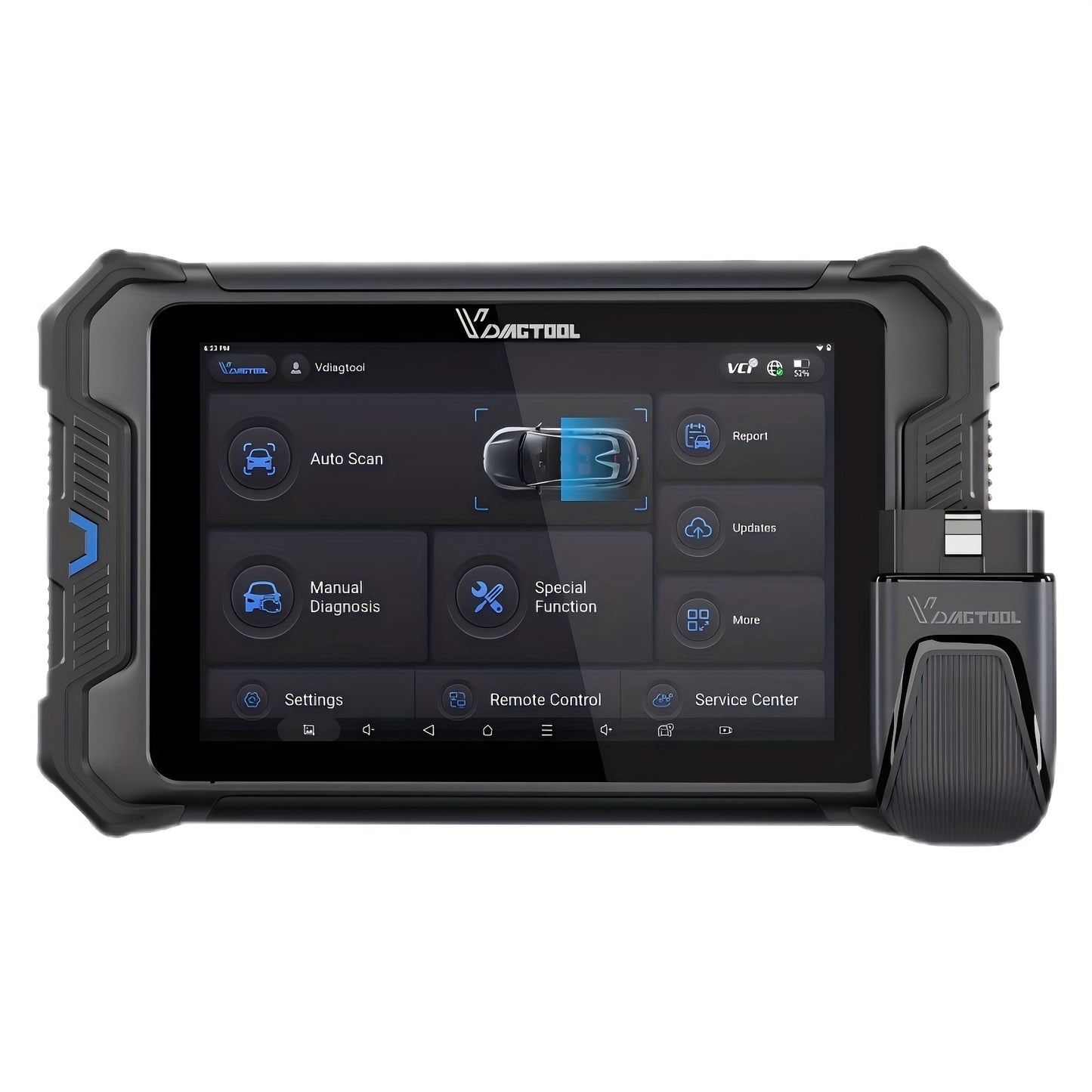 Autodiagnosetool – Foutcode Scanner – OBD2 Diagnosetester – ECU Programmer – Auto Diagnose Interface – Wifi Draadloos – 38+ Onderhoudsfuncties – 8-inch Touchscreen