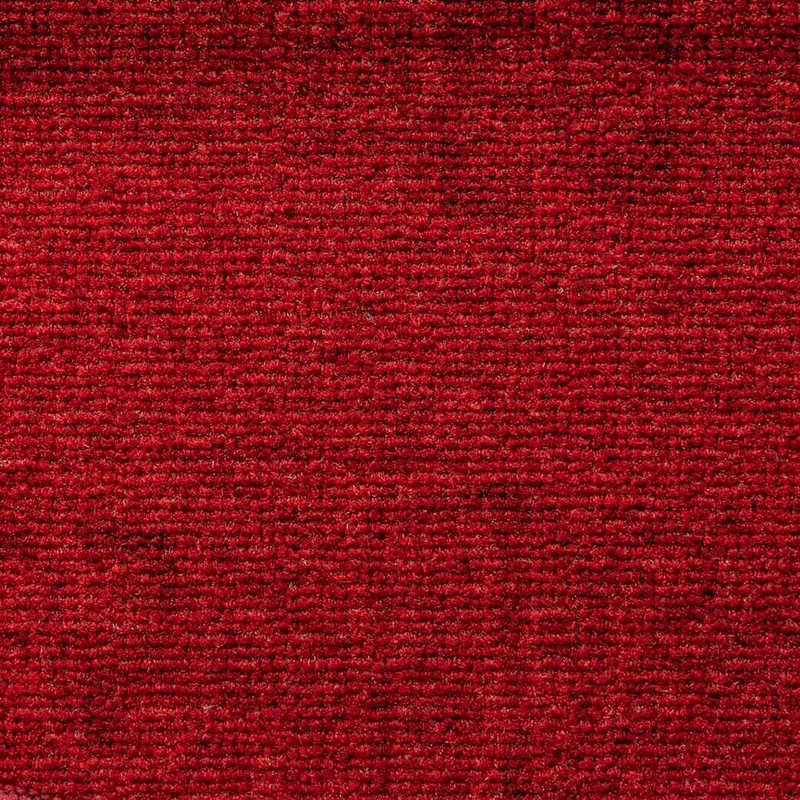 15pcs Self-Adhesive Stair Treads Non-Slip Rubber Step Covers - Red & Black Indoor/Outdoor Staircase Safety Grips, 65x21cm (25.6") Easy Peel & Stick Installation, Durable Non-Skid Surface for Home, Office, Hotel Stairs - Fit f