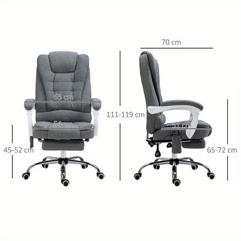 Ergonomische Bureaustoel – Kantoorstoel – Gamerstoel – Werkstoel – Bureaustoel Verstelbaar – Ademend Mesh – 360° Draaibaar – Lendensteun – Onderhoudsvriendelijke Stof – Direct Gebruiksklaar