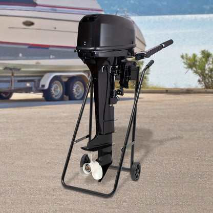 Buitenboordmotor Standaard – Motorwagen – Transportkar – Motorstandaard – Motor Dolly – Opvouwbaar – Koudgewalst Staal – 40 kg Belastbaar
