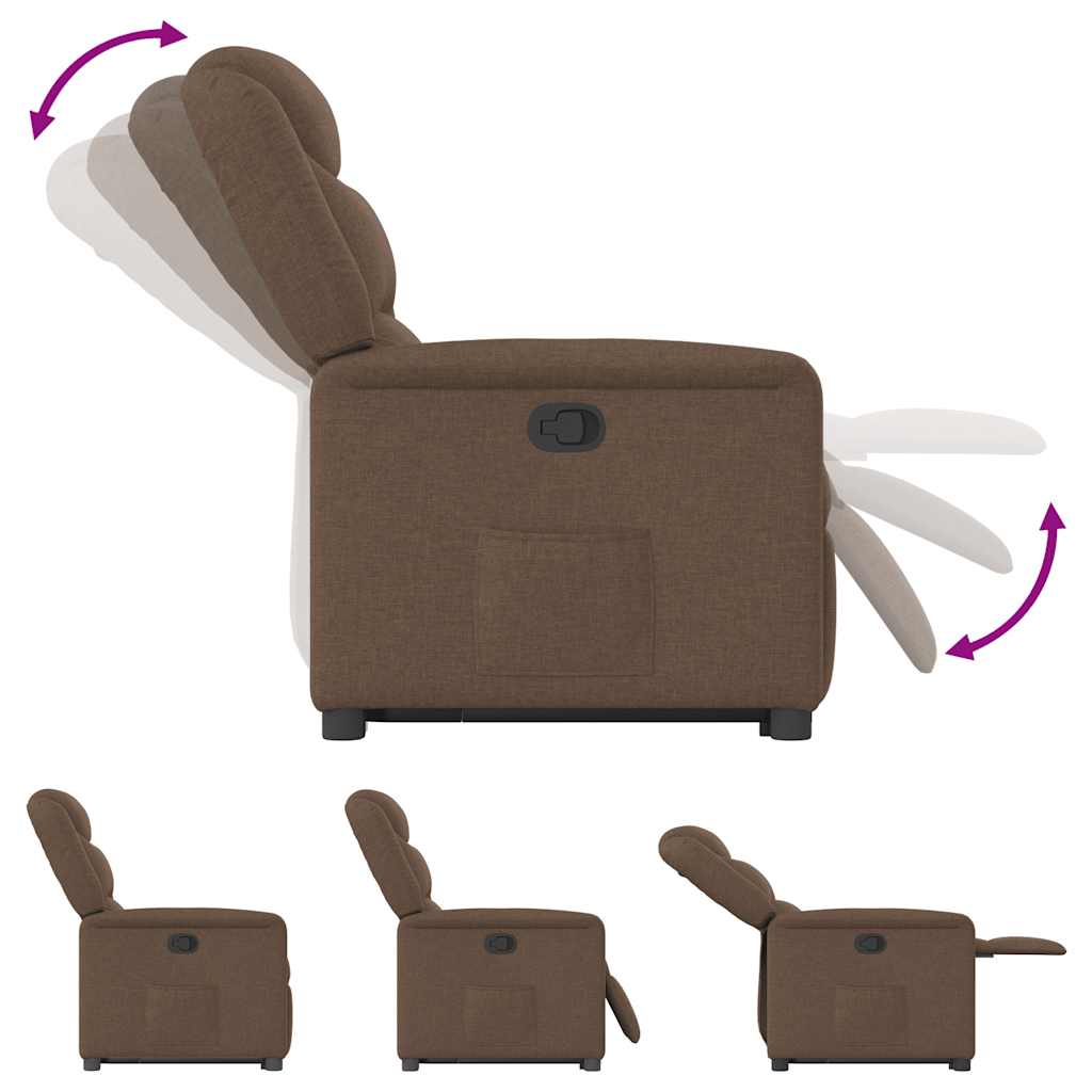 Zit-sta bureau stoel – Ergonomische bureaustoel – Elektrische relaxfauteuil – Opsta stoel – Verstelbare fauteuil – Elektrisch verstelbaar tot 135 graden – Met opsta-functie