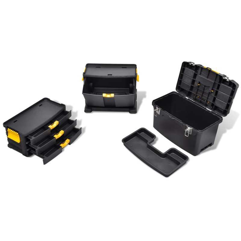 Rolling Make-Up Koffer – Make-Up Trolley – Beauty Koffer – Cosmetica Koffer – Make-Up Case Noir – Ruim En Overzichtelijk – Duurzaam PVC Met Wieltjes