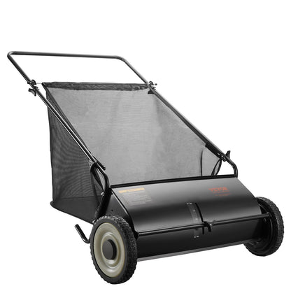 Bladveger – Tuinveger – Bladzuiger – Bladreiniger – Veegwagen – 66 cm Veegbreedte – Grote Opvangzak 190 L