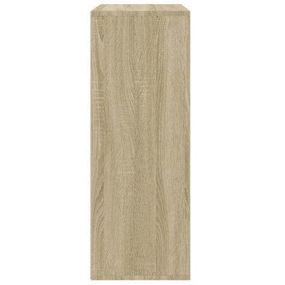 Sideboards (2pcs). Sonoma oak, 60 x 31 x 84cm. This storage cabinet offers ample storage space for neatly storing various items and keeping your room organized.