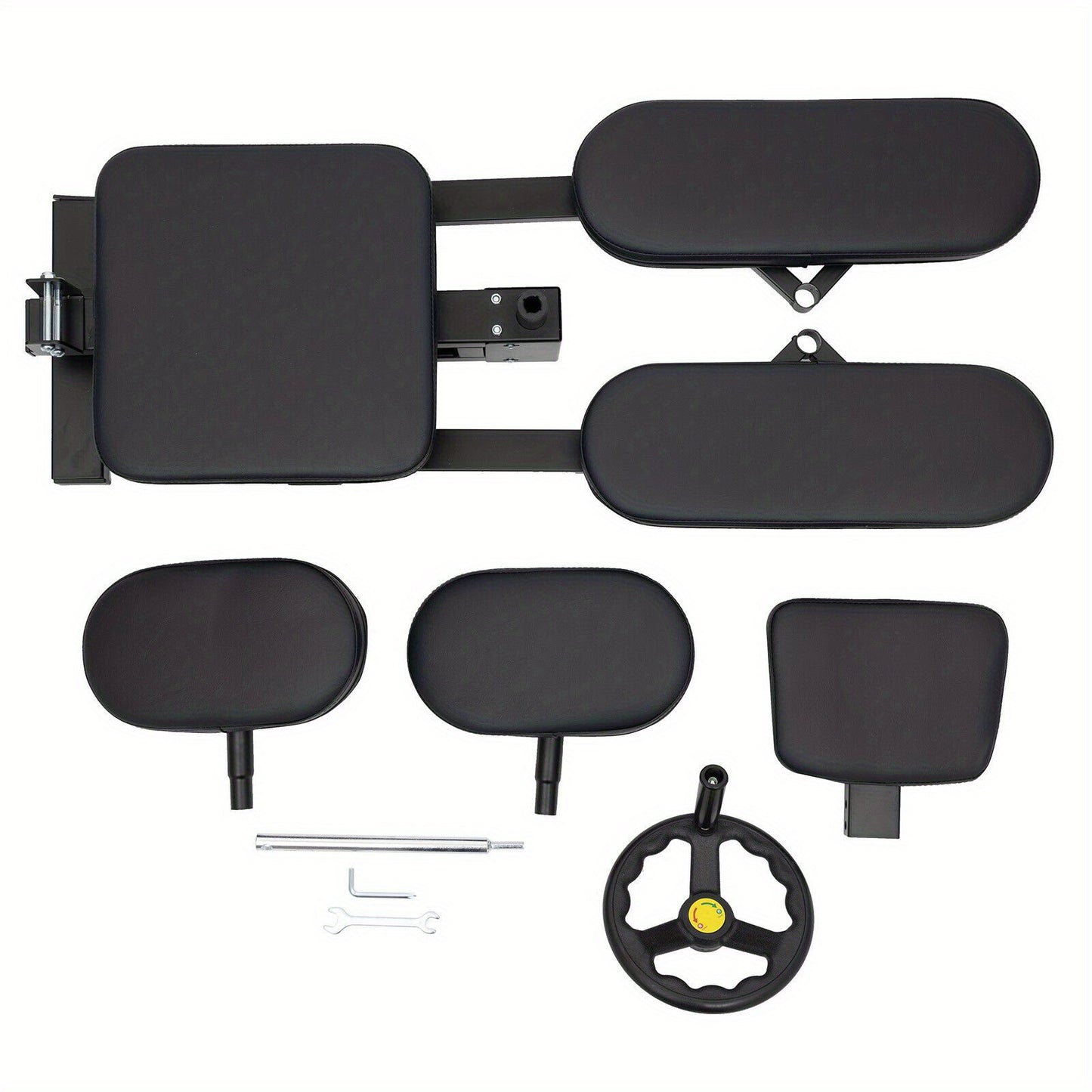 Beenspanner – Kuitstrekker – Stretching Trainer – Mobiliteitswig – Fascia Stretcher – Verstelbare Spreiding Tot 200° – Stevig Stalen Frame Met Comfortkussens