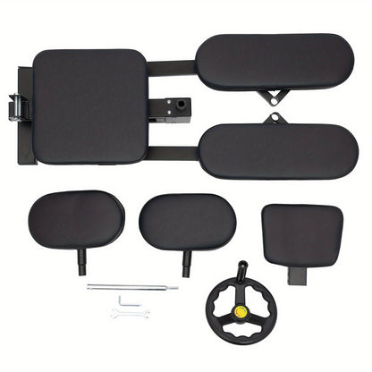 Beenspanner – Kuitstrekker – Stretching Trainer – Mobiliteitswig – Fascia Stretcher – Verstelbare Spreiding Tot 200° – Stevig Stalen Frame Met Comfortkussens