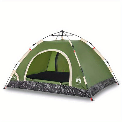 3-Persoons Tent – Camping Tent – Kampeertent – Buitentent – Lichtgewicht Tent – Groen – Snel Op Te Zetten – Waterafstotend Polyester