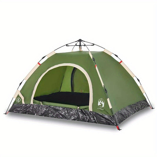 3-Persoons Tent – Camping Tent – Kampeertent – Buitentent – Lichtgewicht Tent – Groen – Snel Op Te Zetten – Waterafstotend Polyester