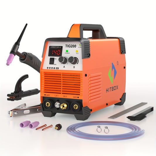 Lasapparaat – Lasmachine – Booglasapparaat – MMA Lasapparaat – TIG Lasapparaat – 200A Vermogen – Instelbare Nazitfunctie