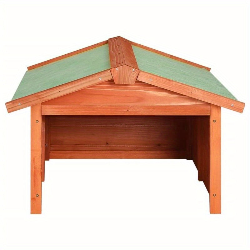 Grasmaaier Garage – Maaier Schuur – Tuinberging – Opbergbox – Houten Bewaarbox – Massief Vurenhout – Compact 72x87x50 cm – Weerbestendig & Duurzaam