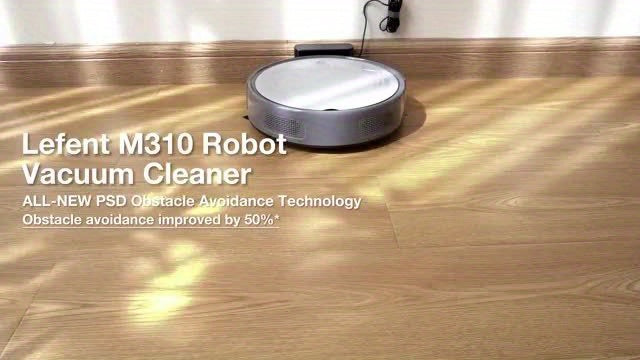 Robotstofzuiger – Robotstofzuiger Automatisch – Robot - Stofzuiger Robot – Robot Cleaner – Anti-Verstrengeling Borstel – Wi-Fi Bedienbaar – Langdurige Accu 2600 mAh – Stil Design Grijs